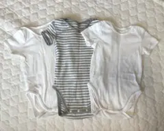 UNIQLO ベビー肌着　ロンパース　80 3枚セット