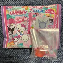 ハローキティ　グミチュアチャーム&ミニポーチ