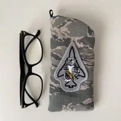 U.S.AIR FORCE 実物　リメイク　メガネケース　米空軍　美品　希少のサムネイル