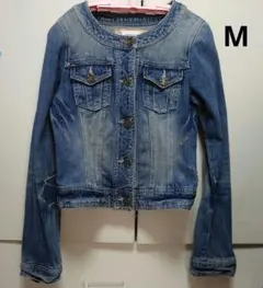 CECIL McBEE デニムジャケット 濃ブルー