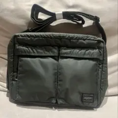 極美品✨廃盤 ポーター タンカーショルダーバッグ L 吉田カバン セージ