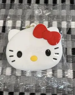 新品未使用 ハローキティ シリコン製キーホルダー コインケース 小物入れ