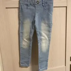 ライトブルー スキニージーンズ 110cm