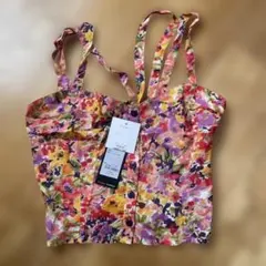 TOPSHOP キャミソール 花柄 マルチカラーのサムネイル
