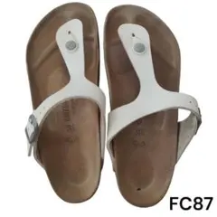 BIRKENSTOK サンダル 38 24.5センチ ホワイトのサムネイル