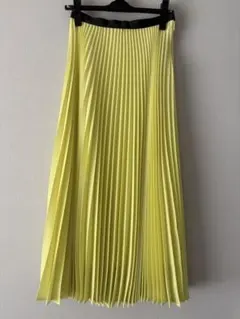 LOUNIE ルーニィ♡イエロー プリーツロングスカート　36サイズのサムネイル