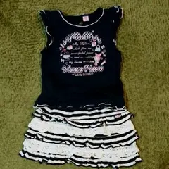 メゾピアノ  Ｔシャツ  スカート 2点 セット