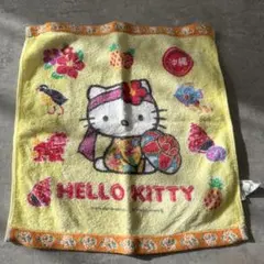 中古 ハローキティ 北海道限定タオル ラベンダーのキツネ - メルカリ