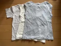 ユニクロ　キッズトップス子供小学生　3枚せっと130140