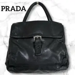 archive PRADA Leather Mini Boston Bag - メルカリ