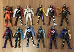 仮面ライダービルド17cmソフビ 12体まとめ売り