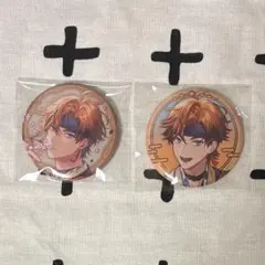 にじさんじ 3SKM 北見遊征 2周年 缶バッジレア 和風