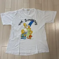 90s THE SIMPSONS シンプソンズ　ビンテージ半袖Tシャツ　ホワイト