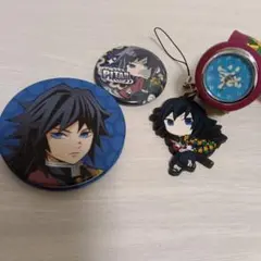 鬼滅の刃 ufotable 実りの秋 くま缶バッジ 義勇 - メルカリ