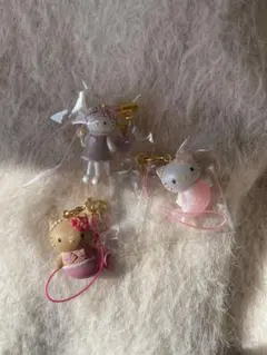 ハローキティ トレーディング マスコットストラップ3 スタイルアップ フェアリー