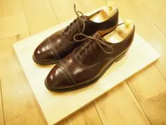 【美品】Alden 905 9D バーガンディー ストレートチップ キャップトウ
