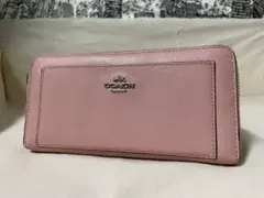 COACH ピンク 長財布