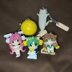 希少　デジキャラット　マスコット　キーホルダー(中古品) Di Gi Charat デ・ジ・キャラット マスコットキーホルダー 全5種の通販