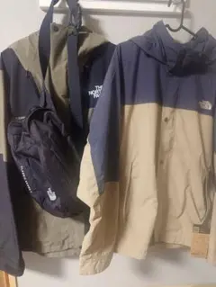 ノースフェイス3点セットマウテンジャケットとハイドレナジャケットとバック