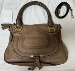 【美品】Chloé Marcie Medium Satchel マーシーのサムネイル