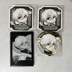 スマイルベースカフェ　凪誠士郎　等身　缶バッジ　アクリルカード　特典　ステッカー