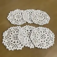 ハンドメイド　コースター　6枚セット