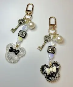 ディズニー　キーホルダー　2点セット