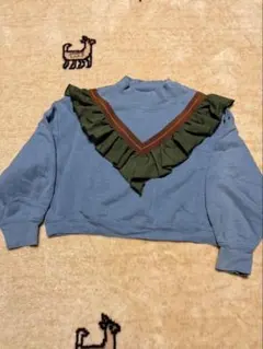 gotohollywood トレーナー ブルー130cm