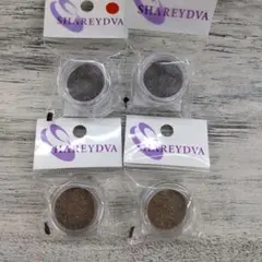 SHAREYDVA フラッシュグリッター ブラウン ゴールド 4個セットのサムネイル