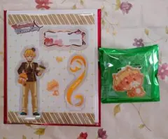 鬼滅の刃 バレンタイン アクリルスタンド アニマルクッキーバッジ 我妻善逸