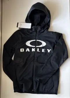 OAKLEY キッズフルジッパー ジャケット　パーカー 黒　150