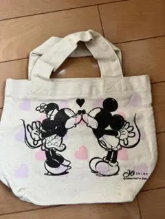 新品未使用　ディズニー　ミッキー　ミニー　トートーバッグ　ミニトートー　バッグ