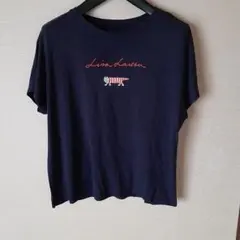 UNIQLO Lisa Larson Tシャツ ネイビー Mのサムネイル