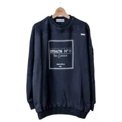COLLEGE-CREW-GRANDE ADESIVO(NAVY) サイズ2