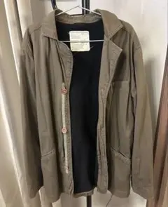 STUSSY ミリタリージャケット カーキ L