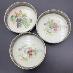 ★お値引き不可 ★ 当時物 昭和レトロ ガラス コースター ★