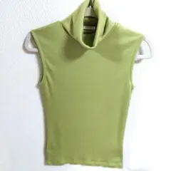 cher puna ・シェールプナ　タートルネック・ノースリーブ