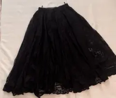 earth music&ecology レース ロングスカート