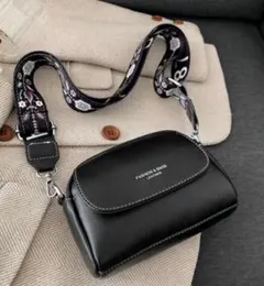 残り1点⚠️ZARAジャンル 海外ブランド 大人可愛いショルダーバッグ 黒