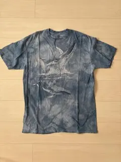 THE MOUNTAIN クジラ タイダイ Tシャツ　古着