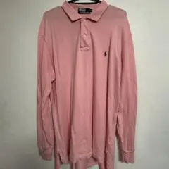 Polo by Ralph Lauren ピンク長袖ポロシャツ