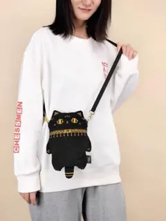 【再入荷】エジプト神 バステト ショルダーバッグ ミニバッグ　スマホバッグ