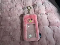 BT21 TATA ファー素材 カードホルダー キーホルダーのサムネイル
