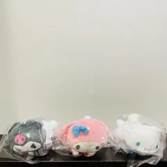 サンリオキャラクターズ　だきつきポシェット　マイメロ＆クロミ＆シナモロール