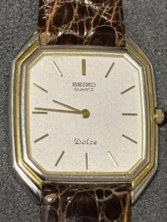 稼働】SEIKO Dolce ドルチェ ローマン コンビ ドレスウォッチ 時計