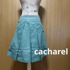 cacharel・膝丈スカート　グリーン　36のサムネイル