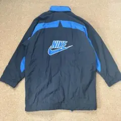 NIKE ナイキ ナイロンジャケット 刺繍ロゴ ワンポイント 筆記体ロゴ
