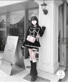 OLIVE des OLIVE miko リボンビスチェセット ふりふりスカパン