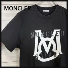 MONCLER 半袖Tシャツ ブラック サイズXS 確実正規品 - メルカリ