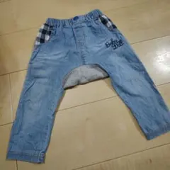 ベビードール　デニム　パンツ　ズボン　ボトムス　モンキーパンツ